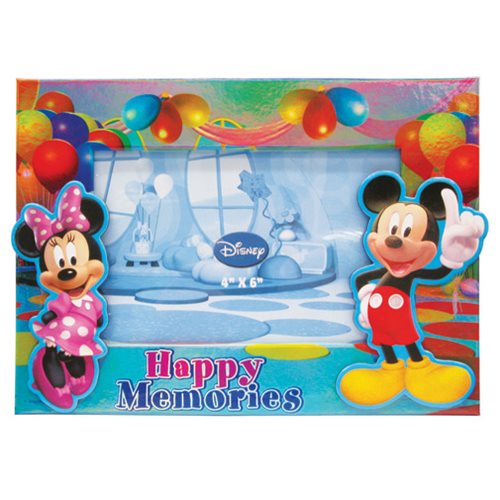 Mickey and Minnie Mouse Celebration Magnetic Photo Holder